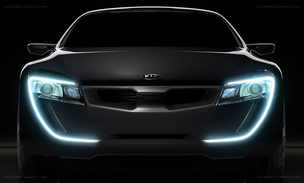 Kia concept car front view