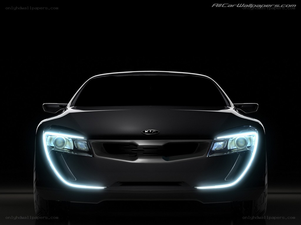 Kia concept car front view