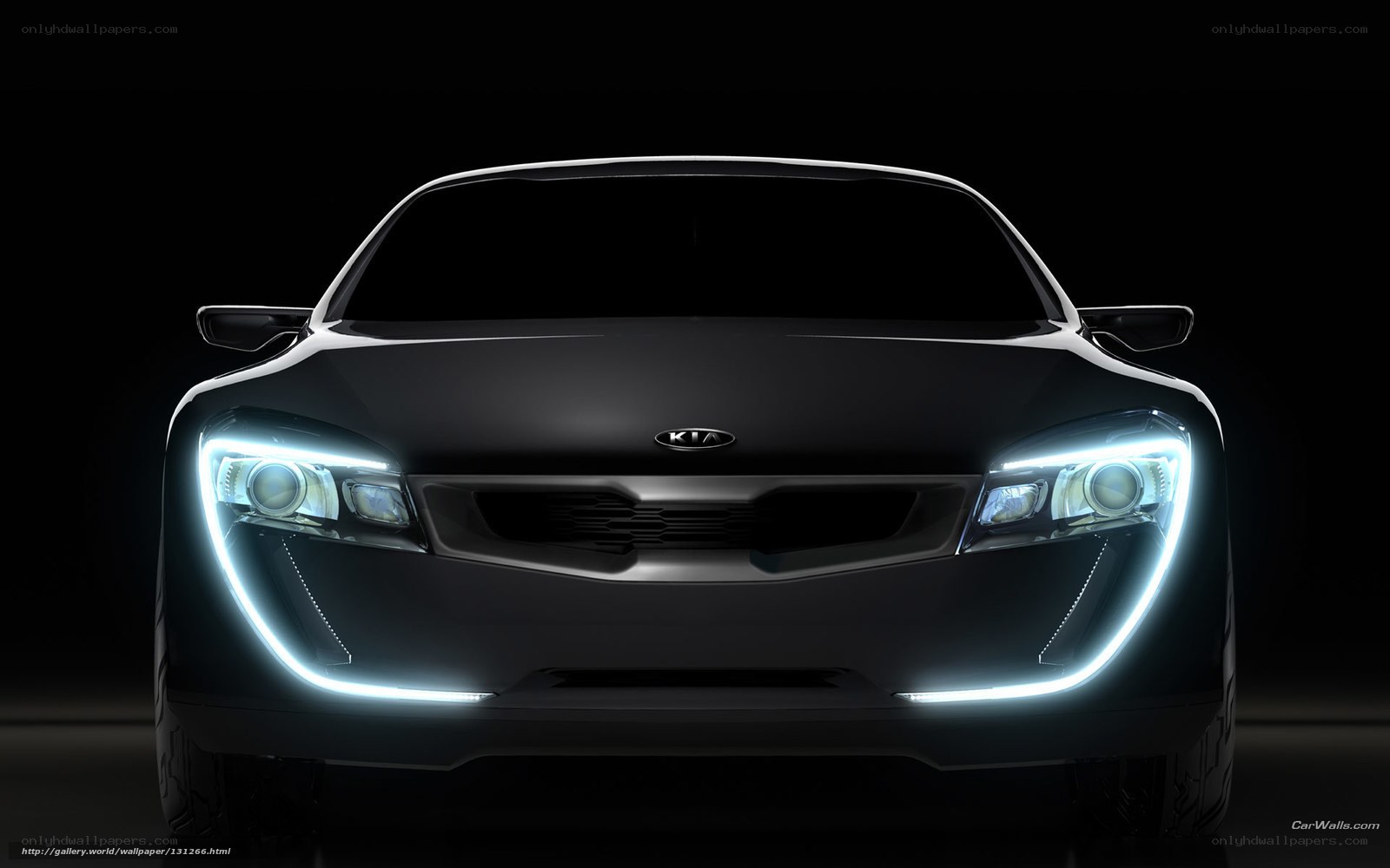 Kia concept car front view