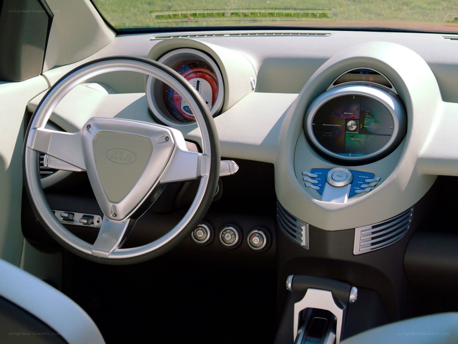Kia concept car interior