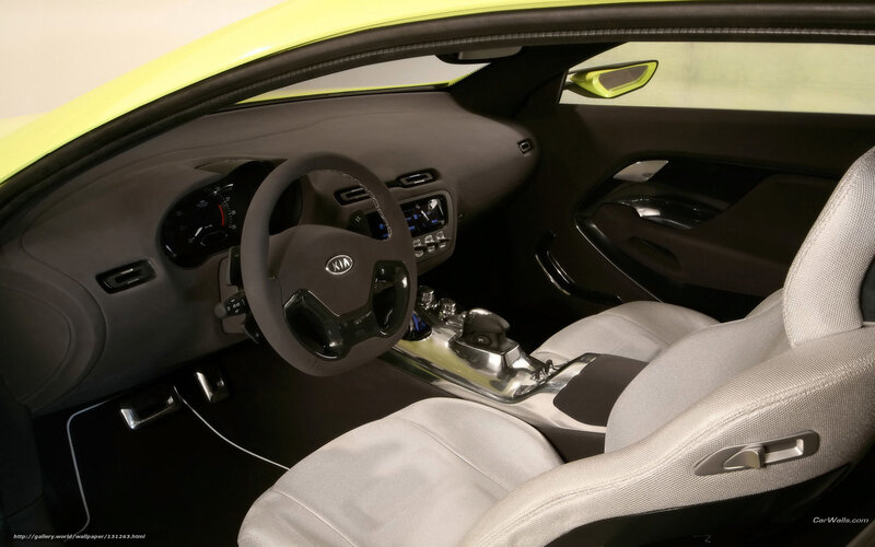Kia concept car interior
