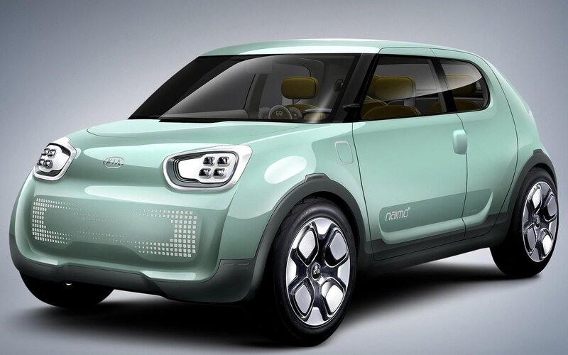 Kia Naimo Concept Car — Mint Green