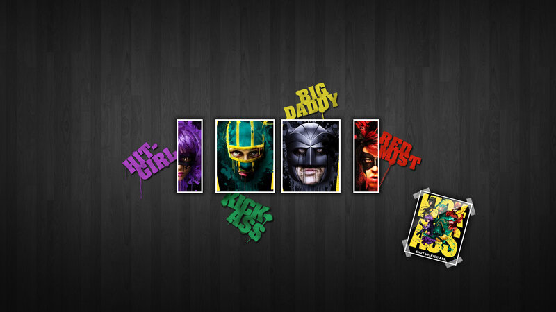 Kick-Ass movie poster collage