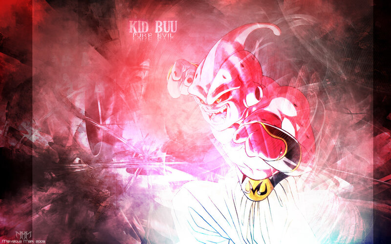 Kid Buu in a rage