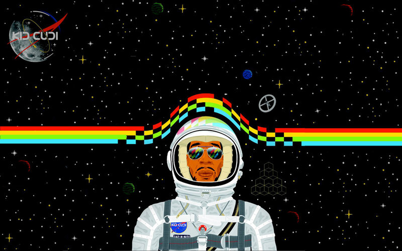 Kid Cudi in space