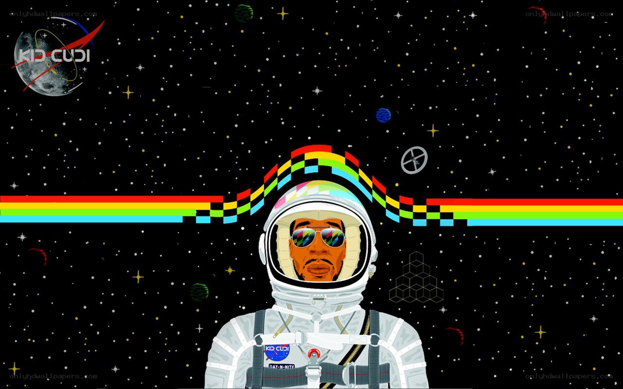 Kid Cudi in space