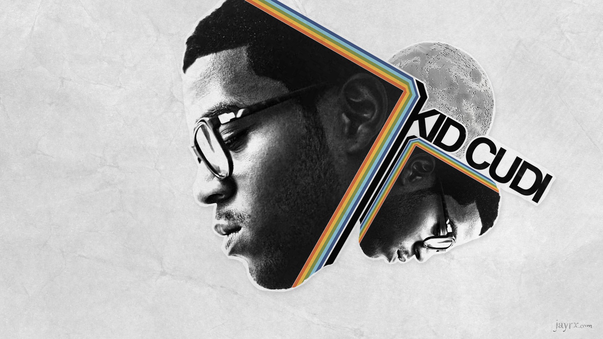 Kid Cudi portrait artwork
