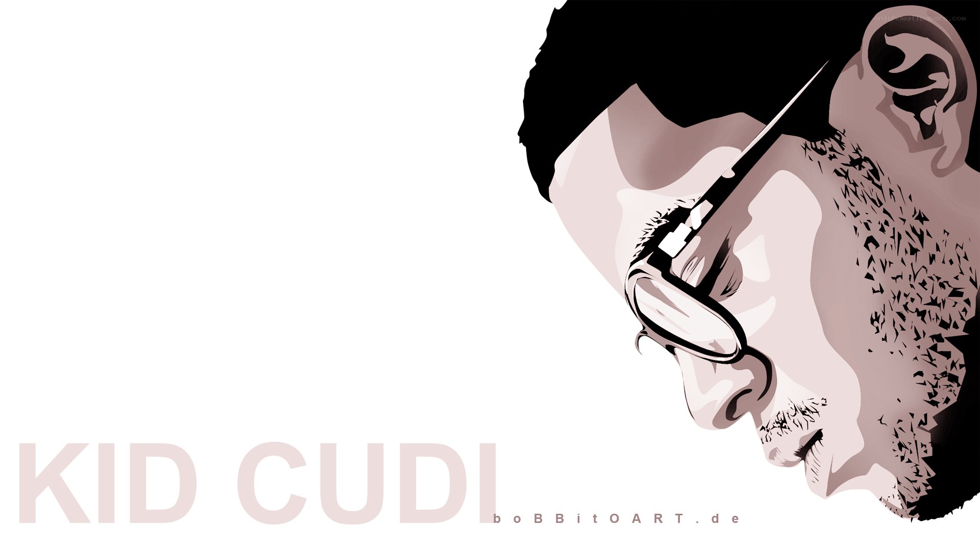 Kid Cudi portrait illustration