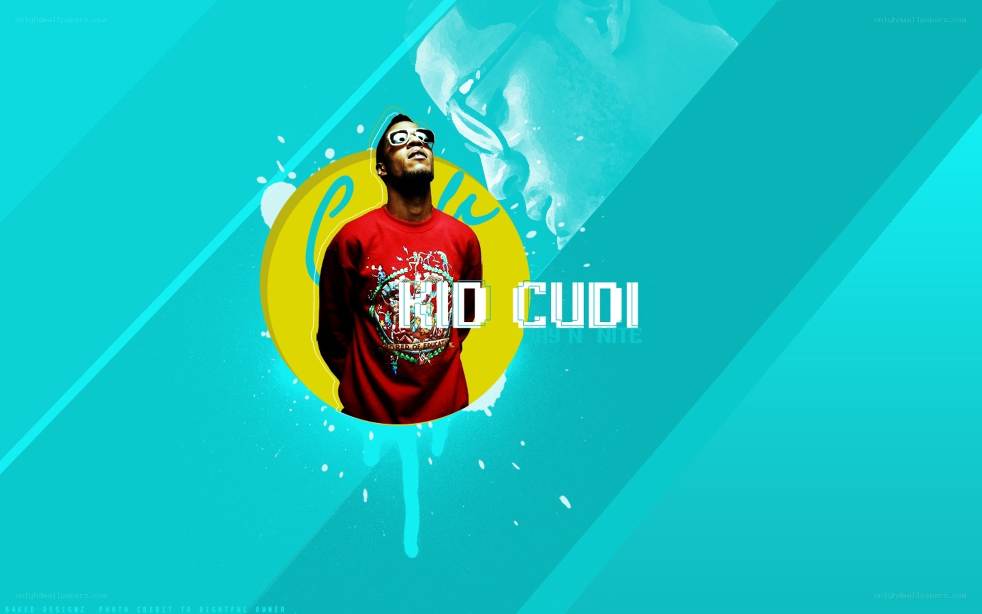Kid Cudi portrait wallpaper