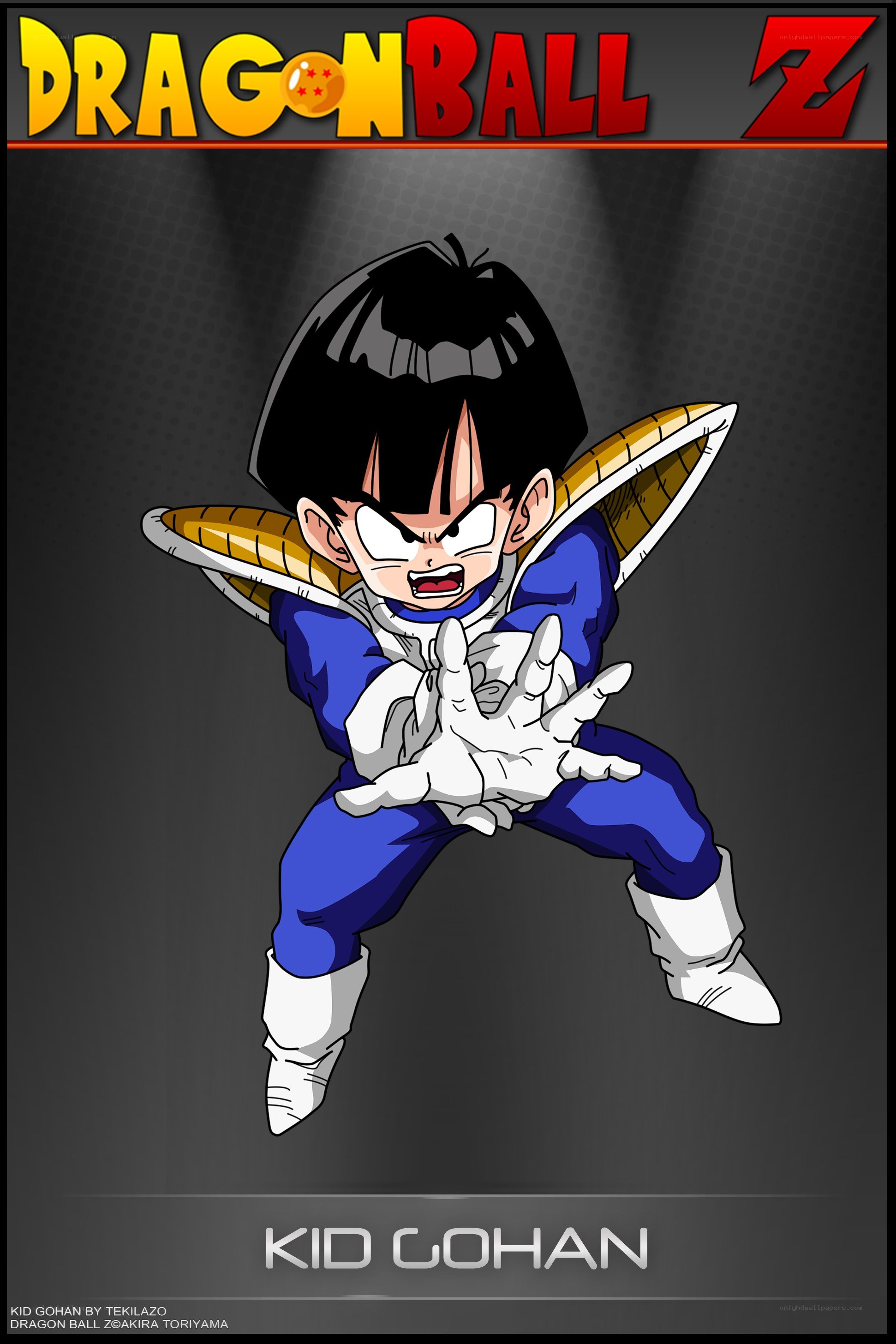 Kid Gohan from Dragon Ball Z