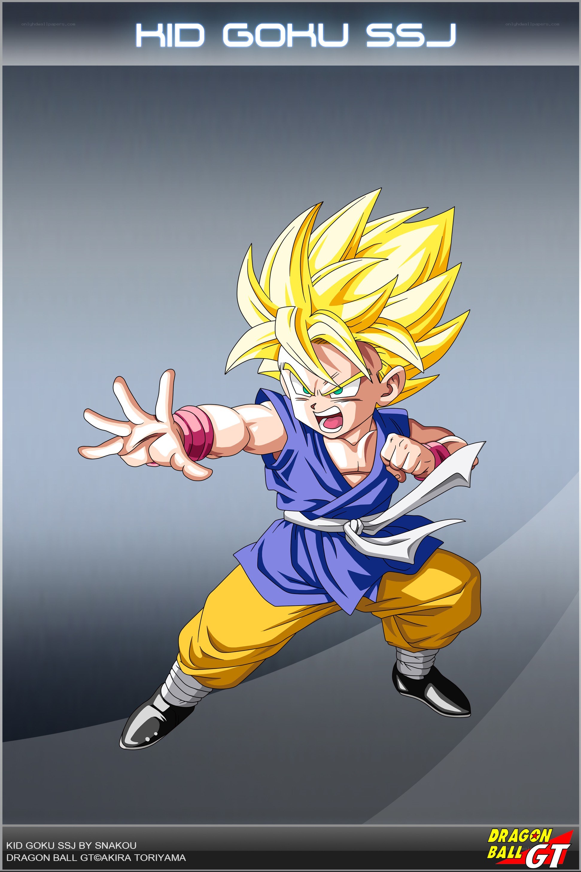 Kid Goku Super Saiyan