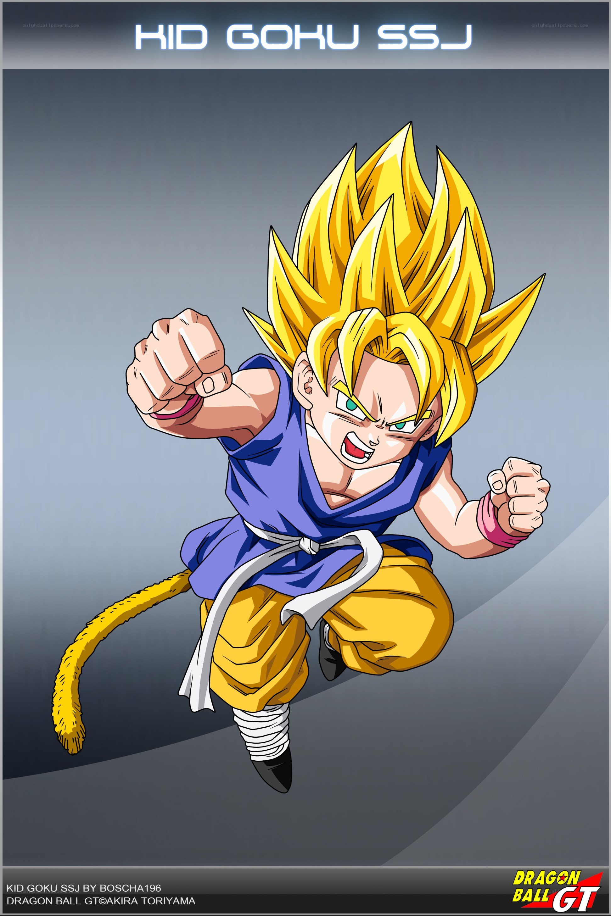 Kid Goku Super Saiyan