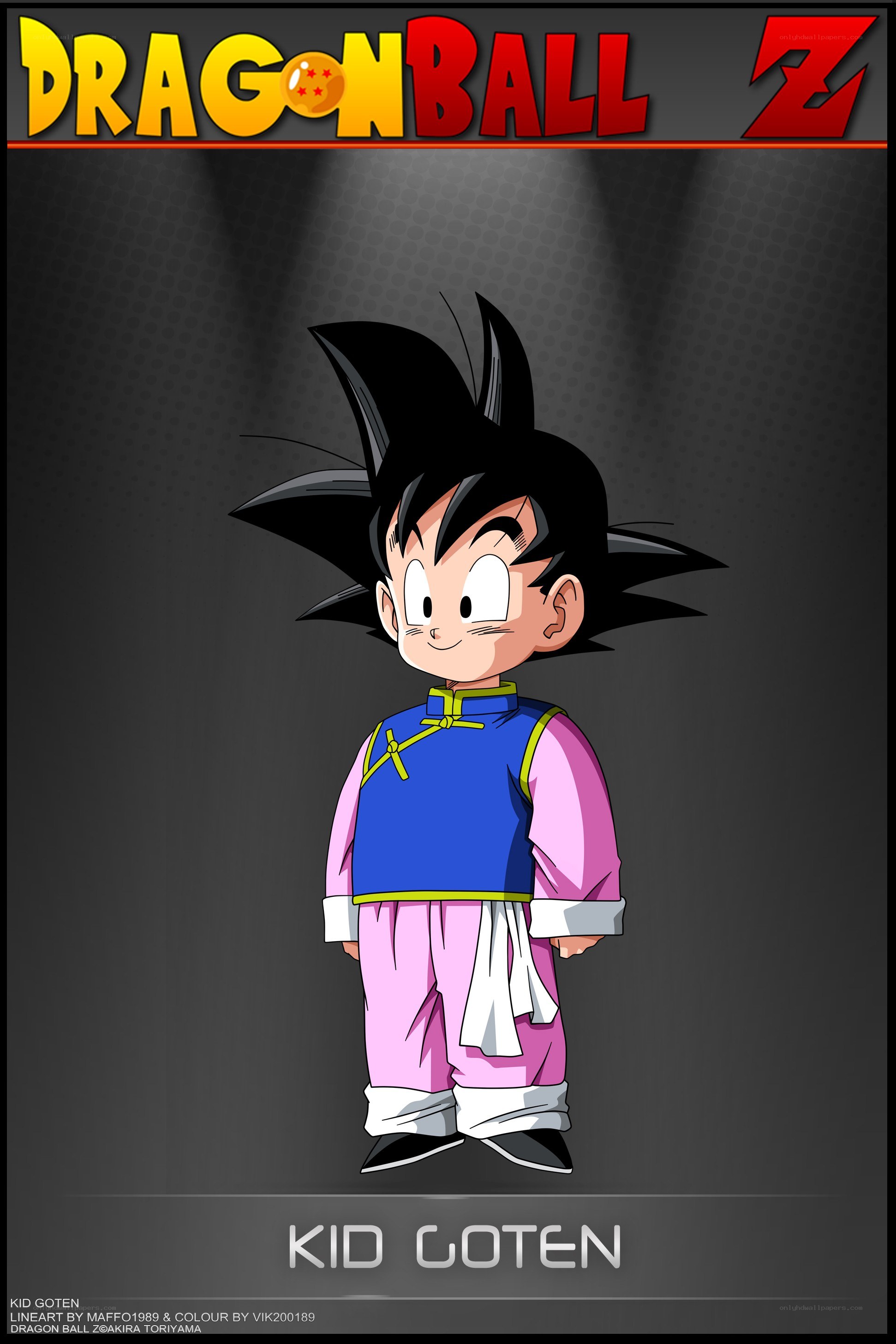 Kid Goten from Dragon Ball Z