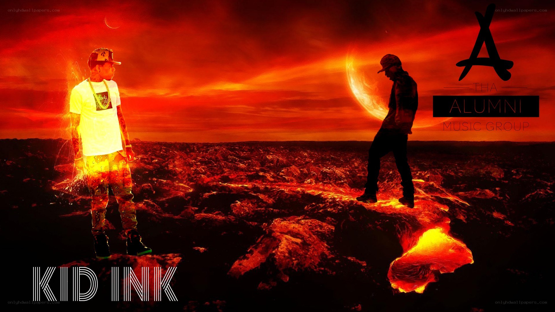 Kid Ink on a lava planet