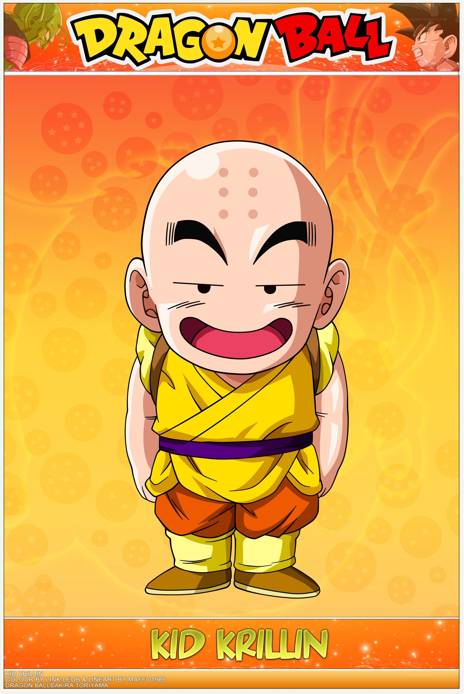 Kid Krillin from Dragon Ball