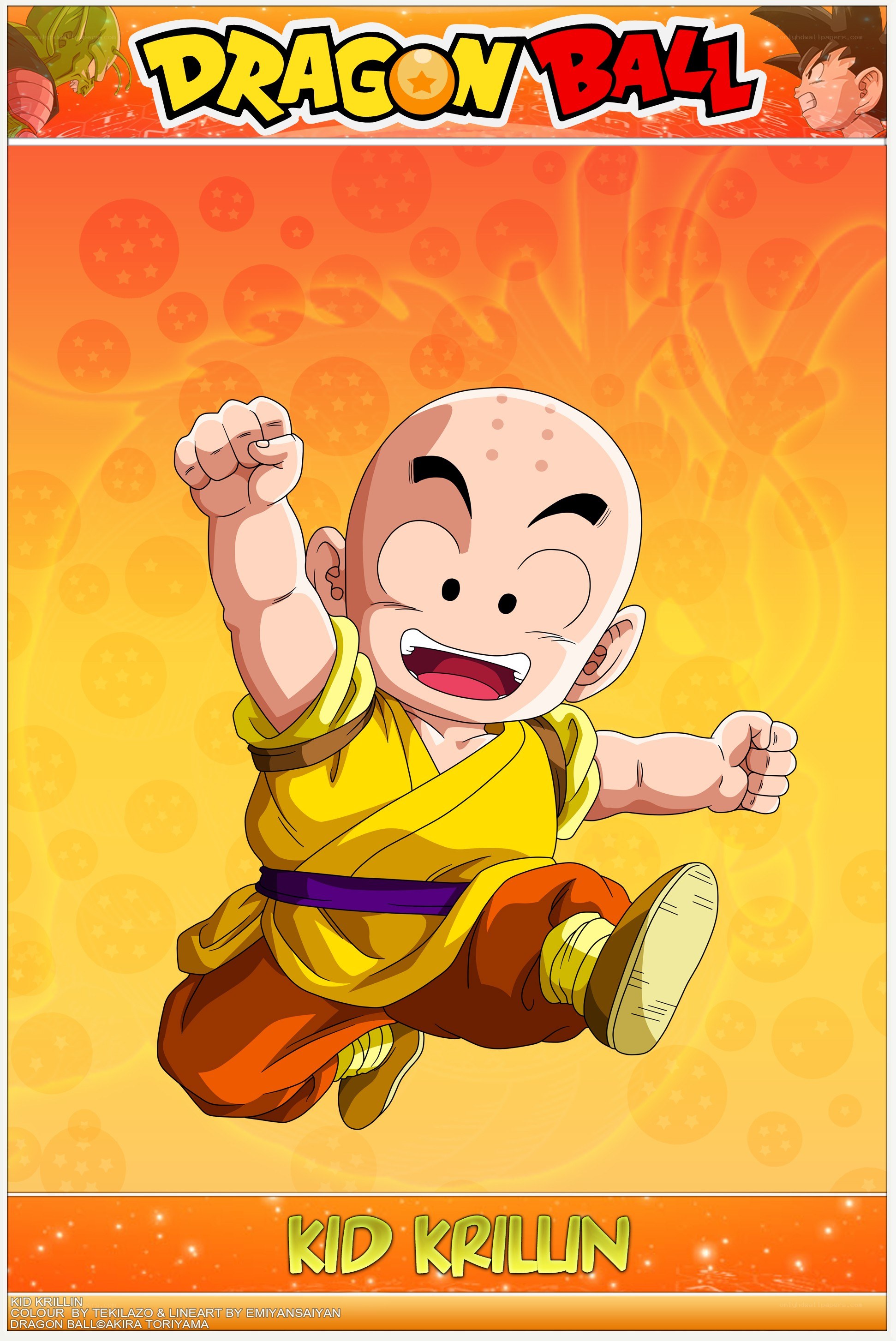 Kid Krillin in action