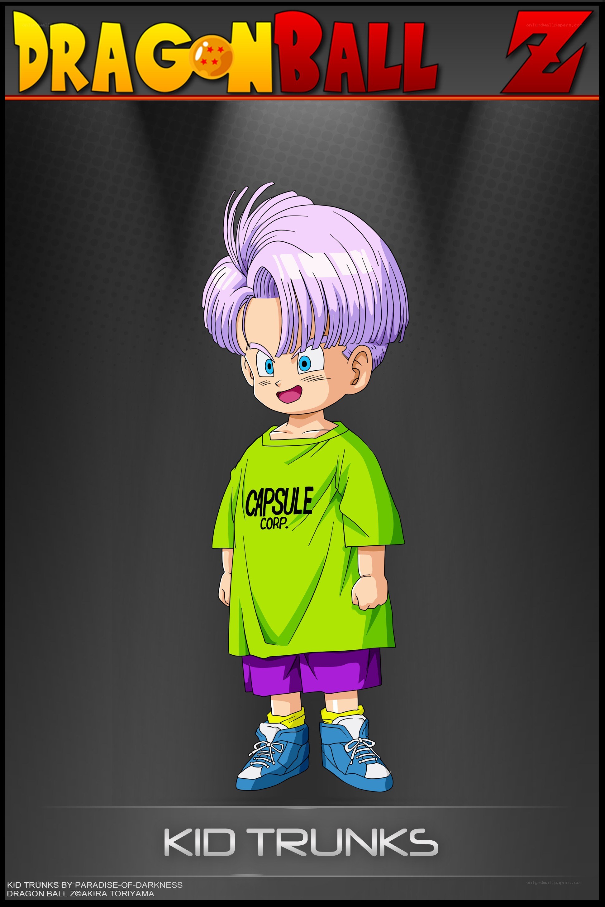 Kid Trunks from Dragon Ball Z