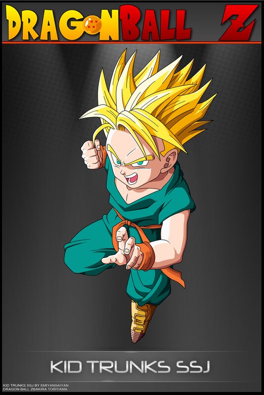 Kid Trunks Super Saiyan