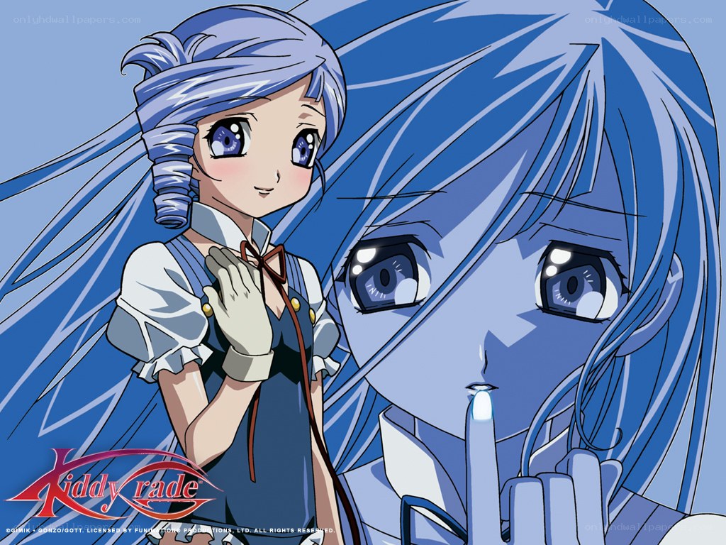 Kiddy Grade anime character art