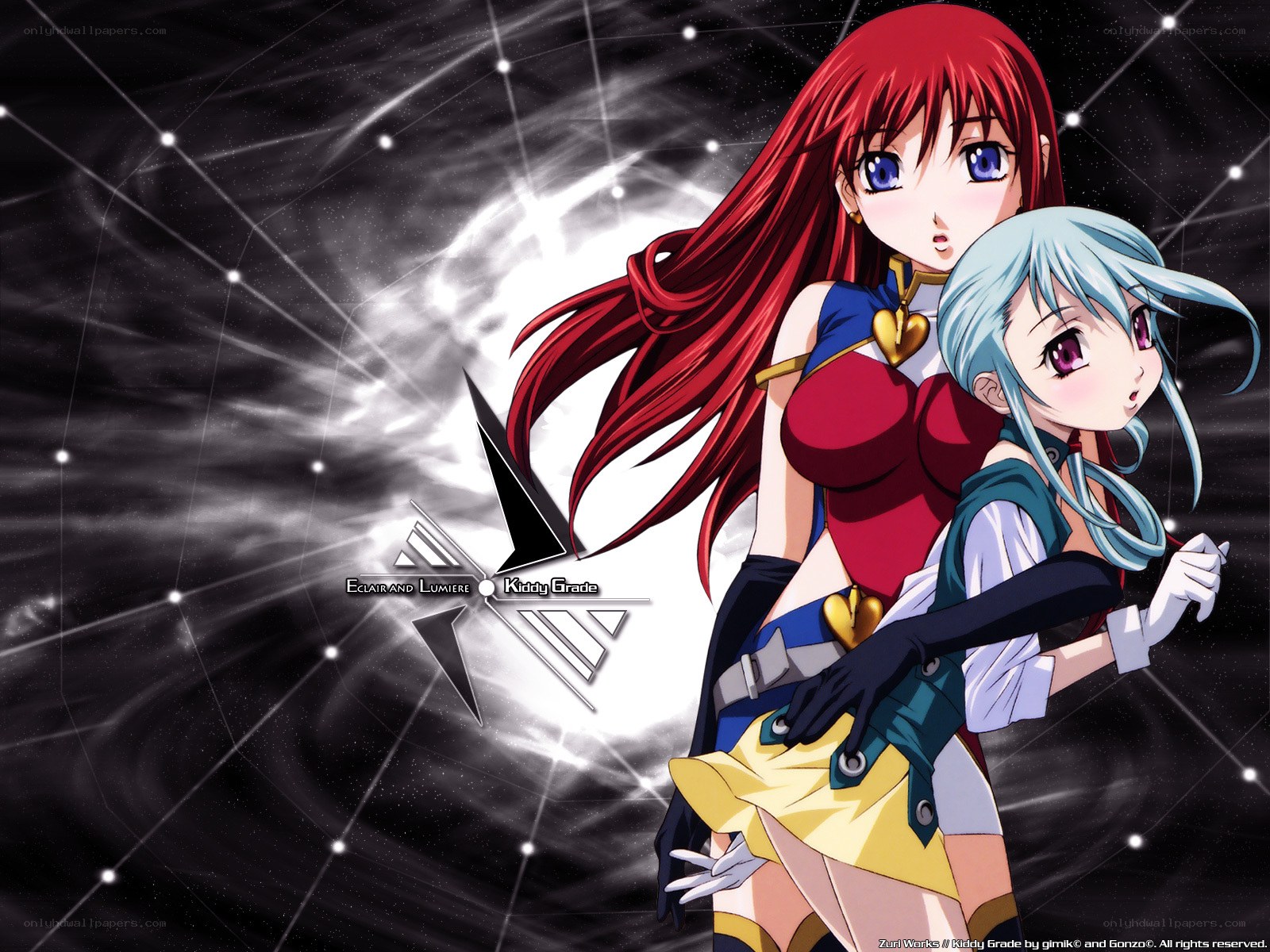 Kiddy Grade anime characters