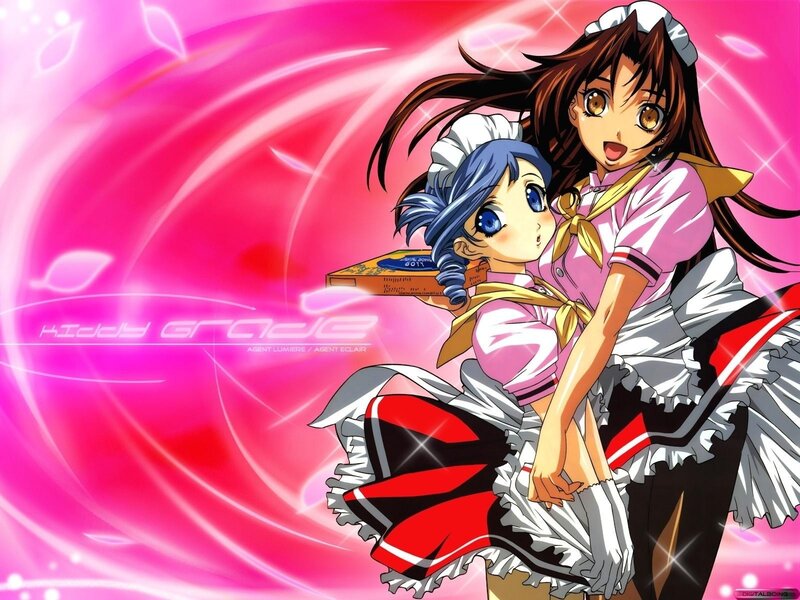 Kiddy Grade anime characters