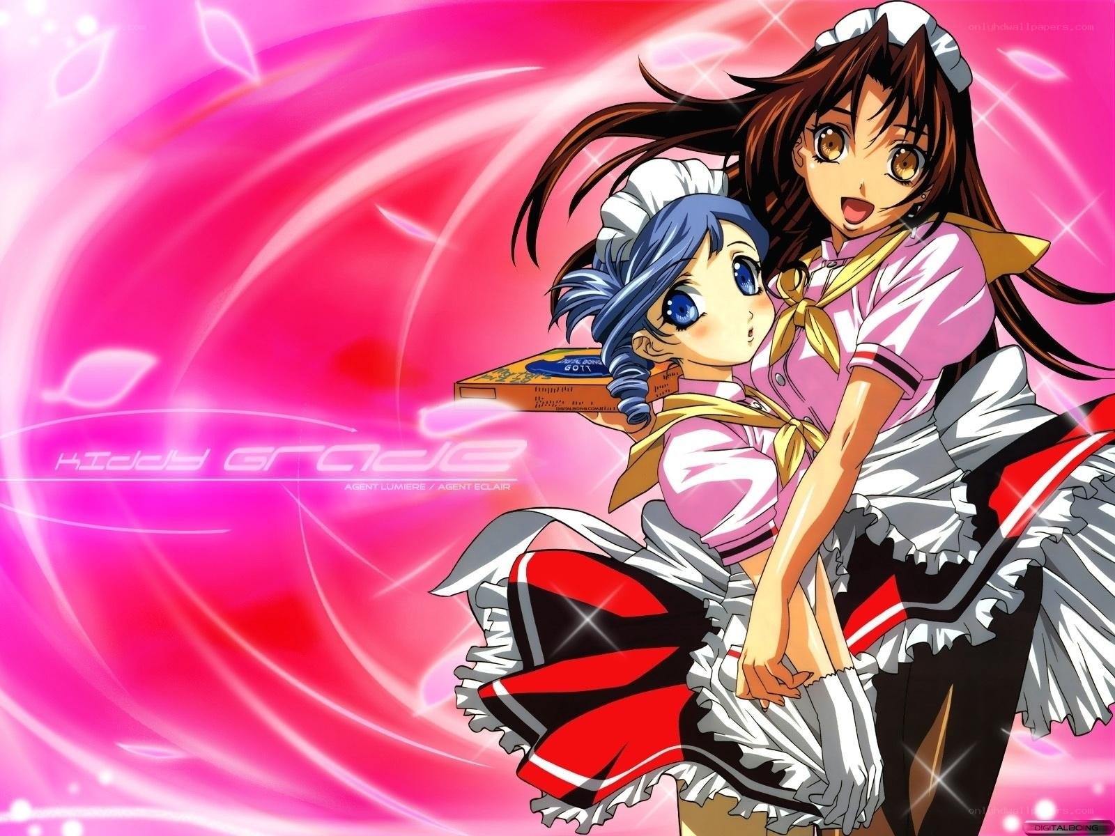 Kiddy Grade anime characters