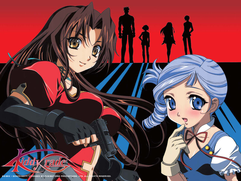 Kiddy Grade anime promotional art