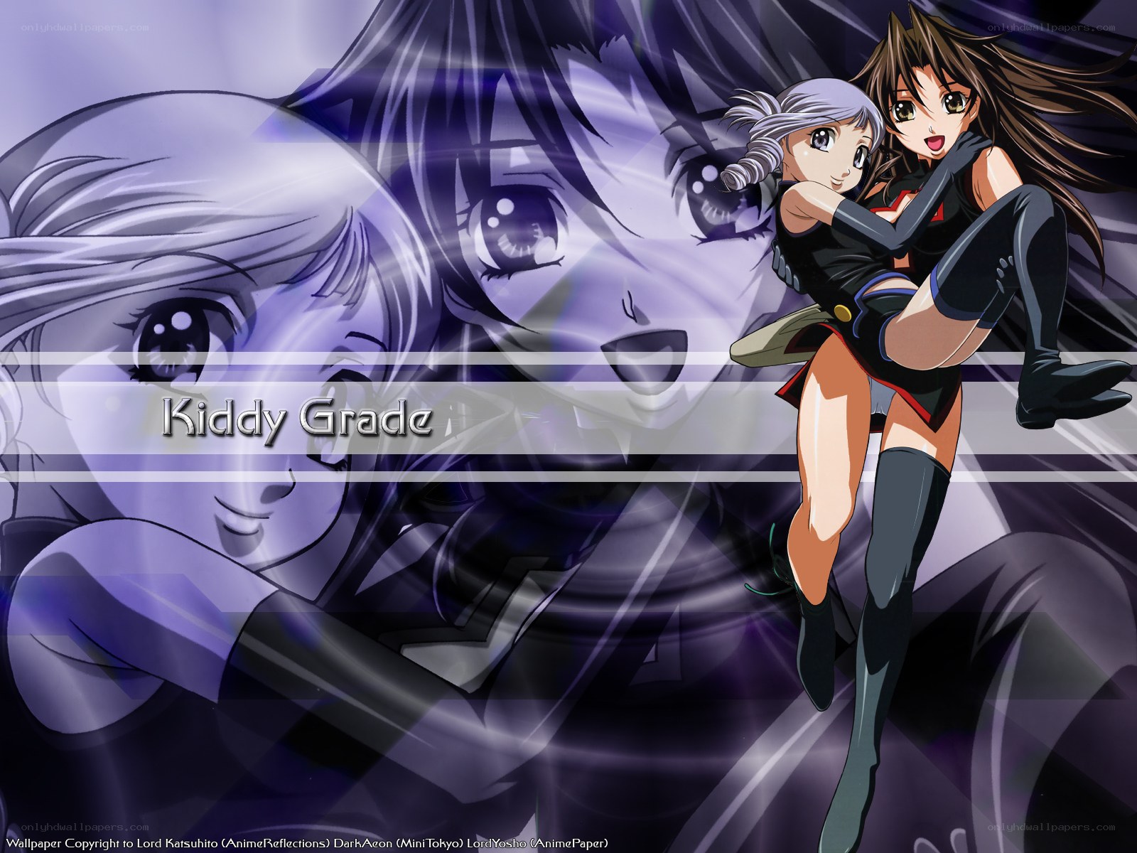 Kiddy Grade anime wallpaper