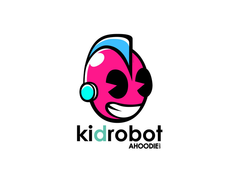 Kidrobot logo with character