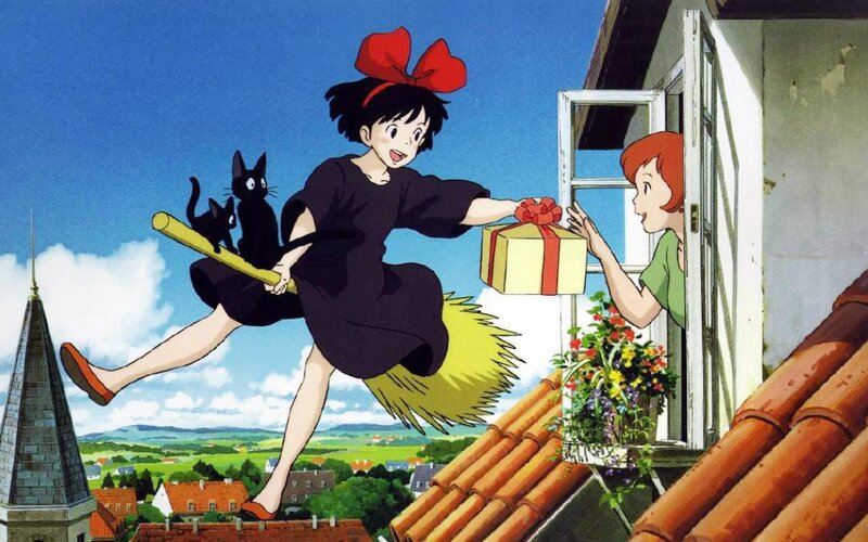 Kiki delivers a gift