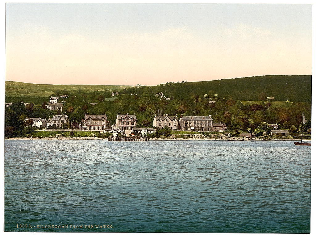 Kilcreggan from the water