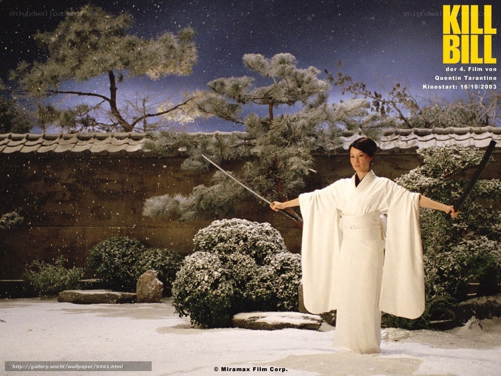 Kill Bill: The Bride in snow