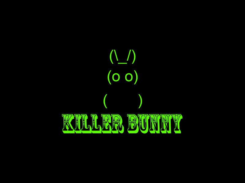 Killer Bunny Character