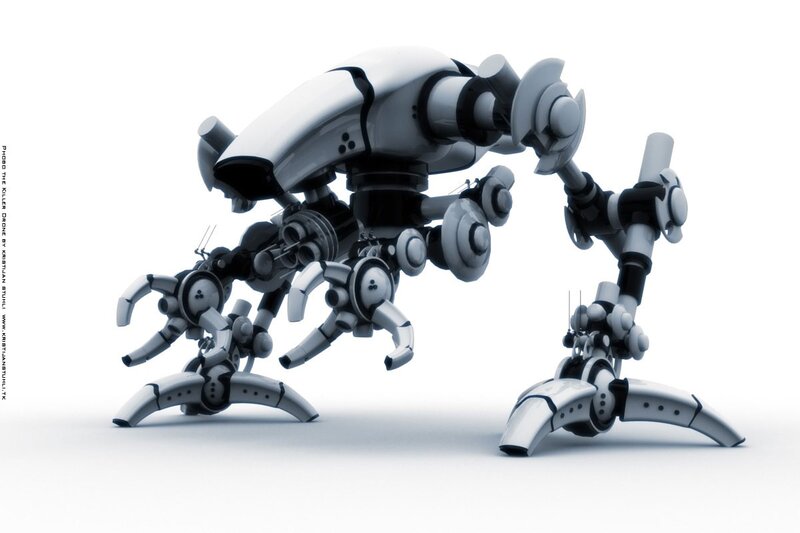 killer drone robot