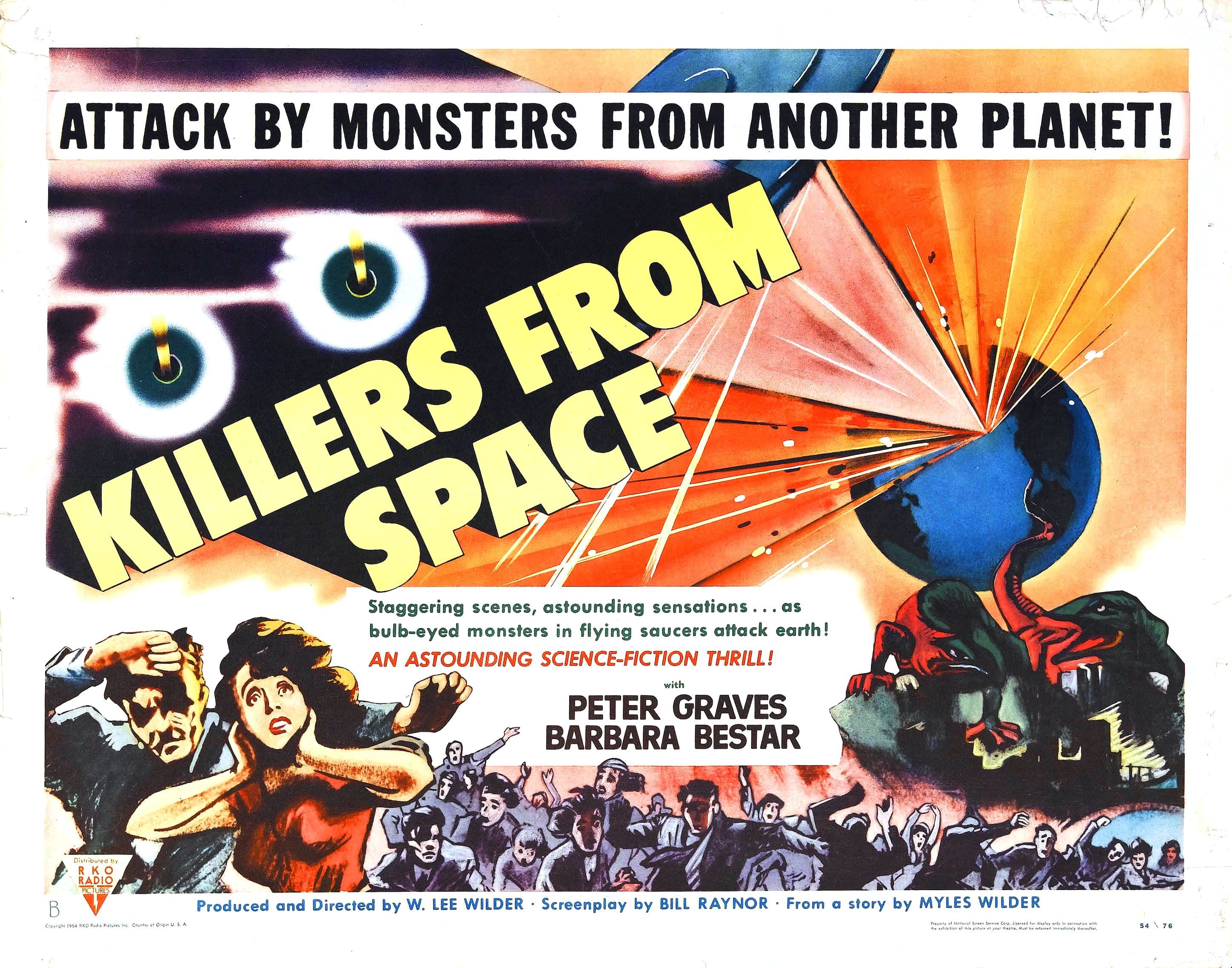Killers from Space movie poster