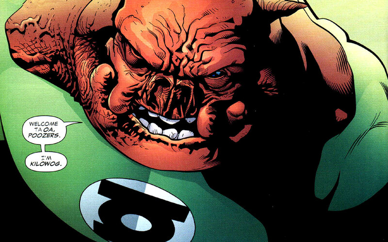 Kilowog in Green Lantern suit