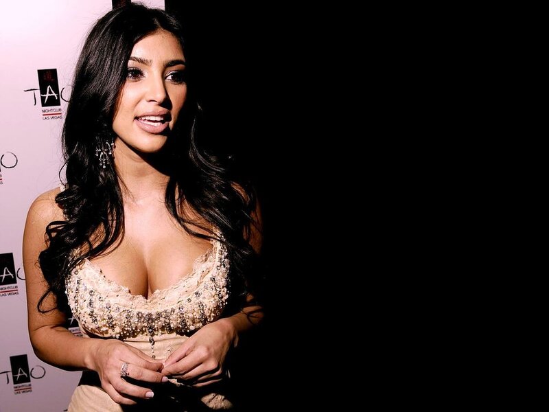 Kim Kardashian at a red carpet event