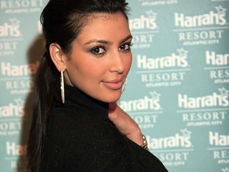 Kim Kardashian at Harrah's event