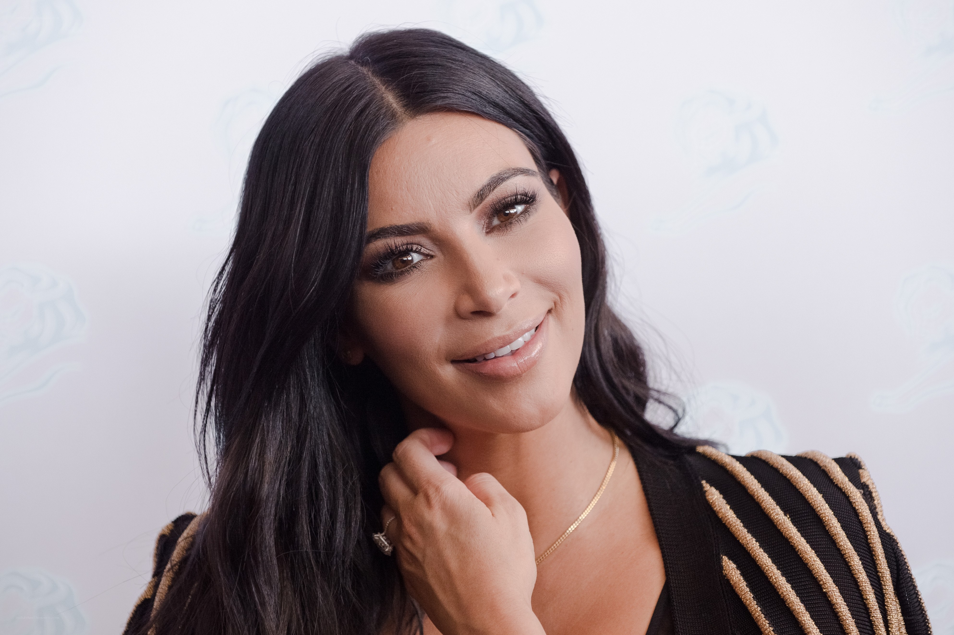 Kim Kardashian portrait