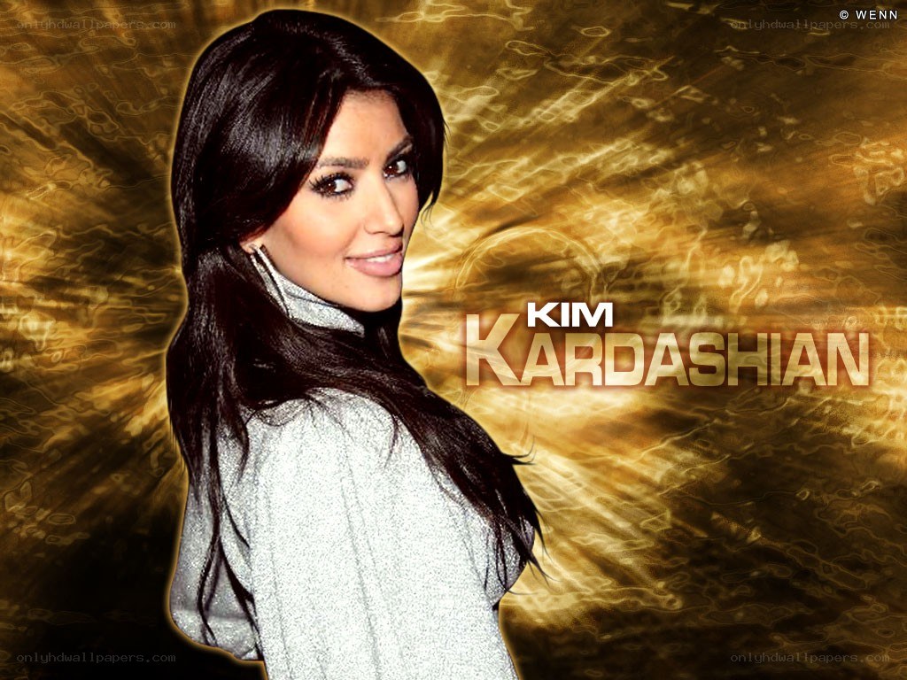 Kim Kardashian portrait