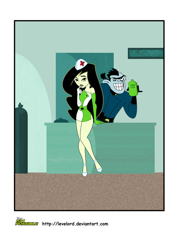 Kim Possible and Shego in a hospital