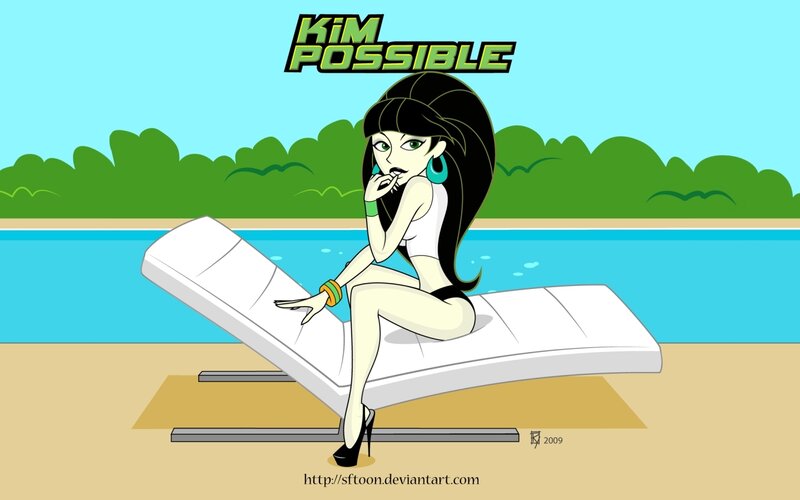 Kim Possible by pool