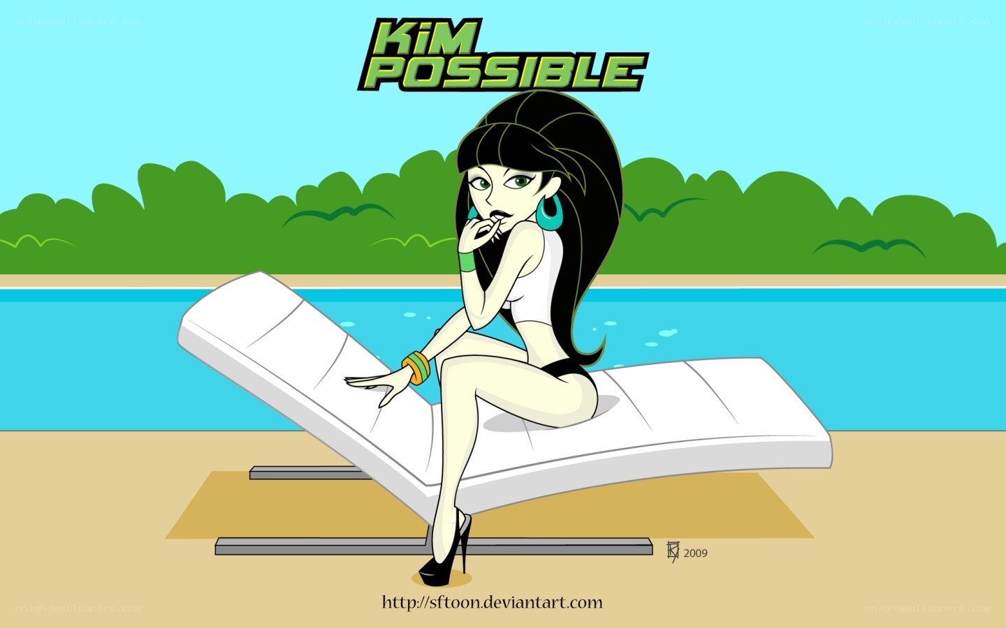 Kim Possible by pool