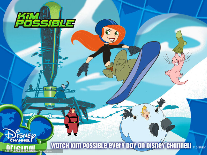 Kim Possible Snowboarding