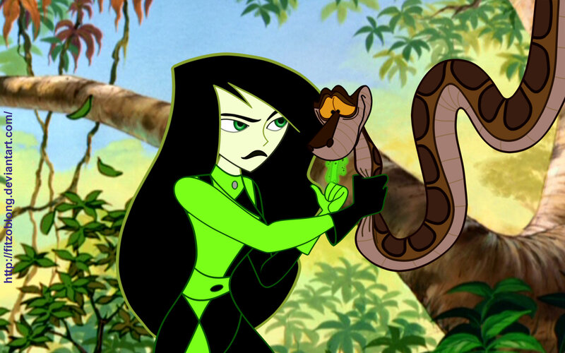 Kim Possible with snake