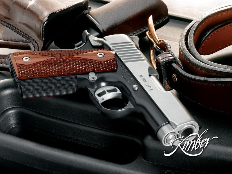 Kimber Pistol on Display