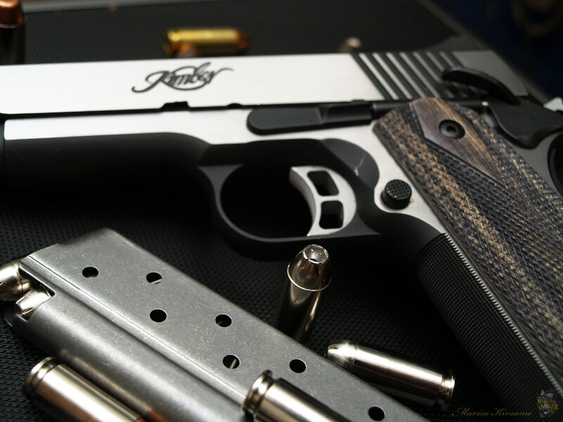 Kimber pistol with magazine