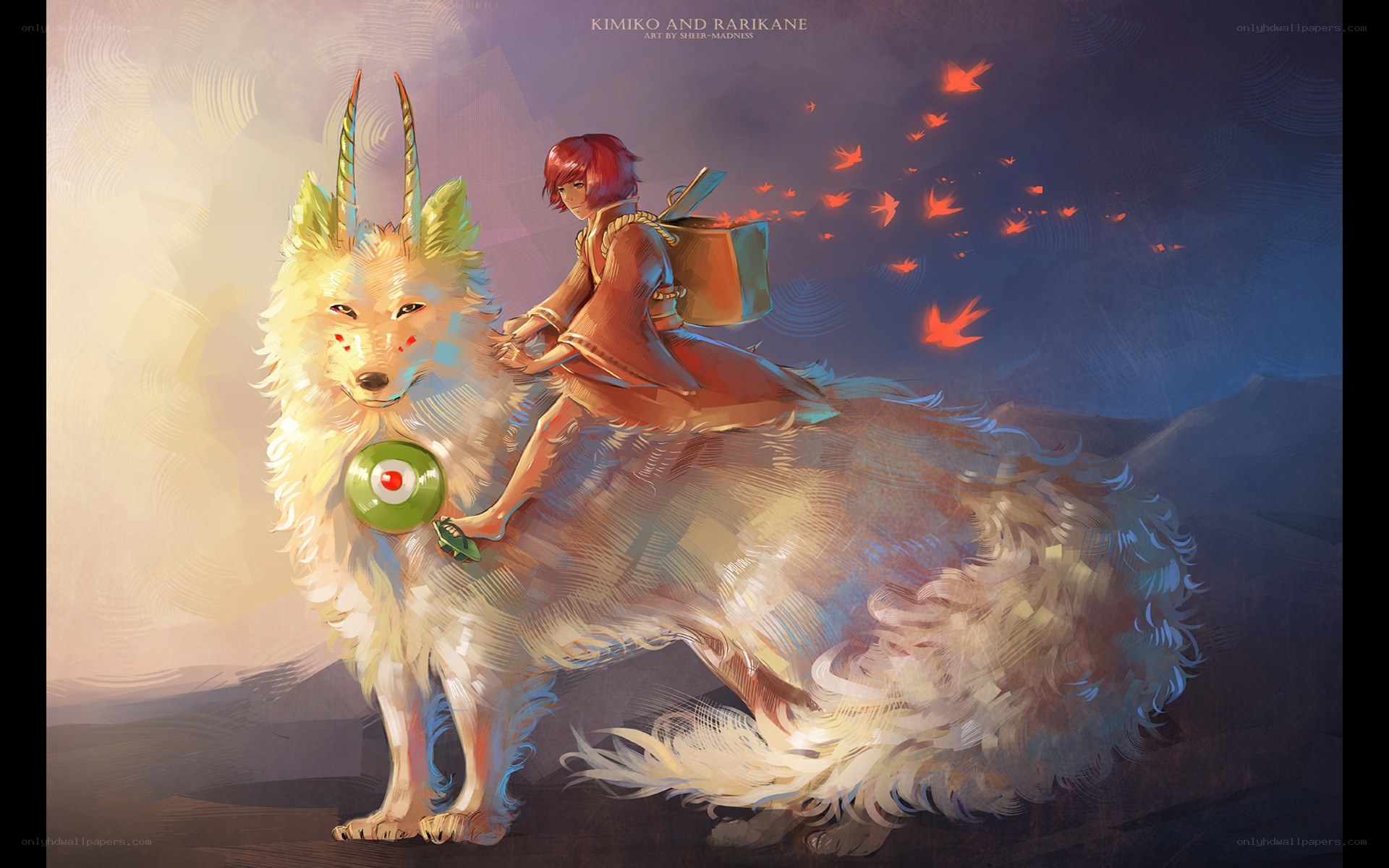 Kimiko and Rarikane artwork