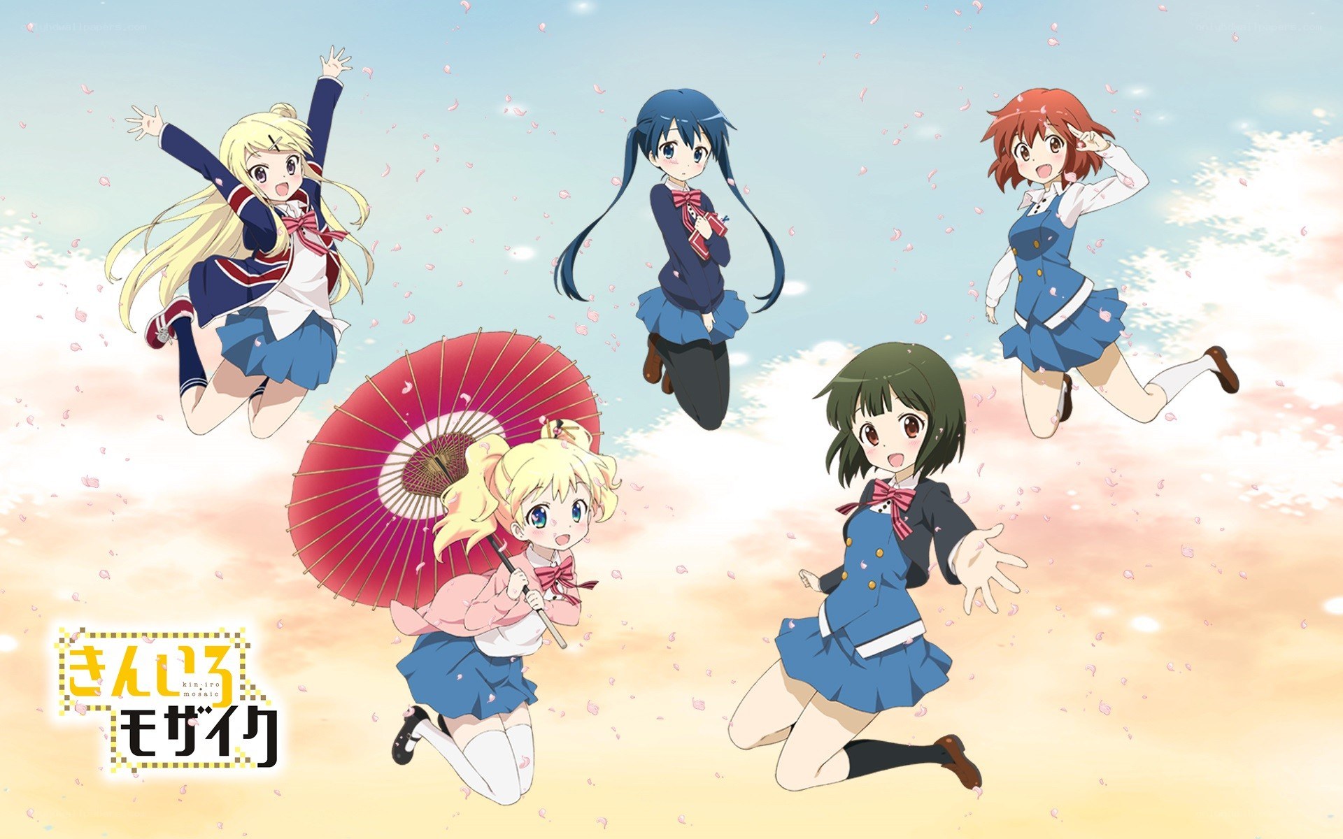 kin-iro-mosaic anime characters
