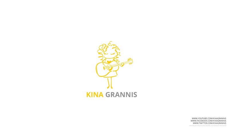 Kina Grannis logo illustration